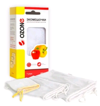 Ozone VEG-02 Мешочки для хранения овощей и фруктов, 7 шт