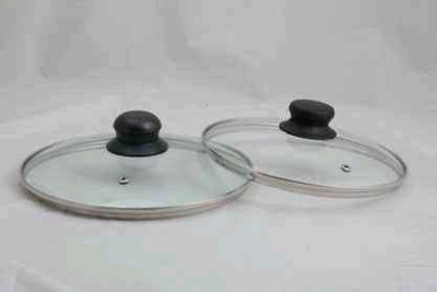 Крышка стекл 18 см "Красавица" с пароотводом