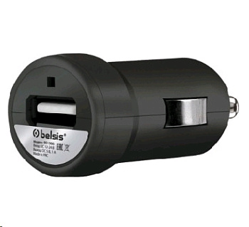 Belsis АЗУ 1 USB 0.5 А, черный (SP3208B)