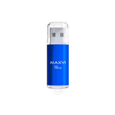 16GB Maxvi MP blue (FD16GBUSB20C10MP)