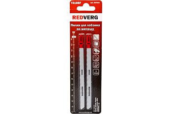 Пилка для лобзика REDVERG по стали T318BF быстрый рез, BIM (2шт )(820331)