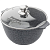 Кастрюля алюм  4,0 л Мечта Premium grey, литая, а/п, 44901