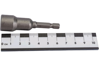 Головка Redverg магнитная торцевая шестигранная 1/4'' 13х65мм(720751)