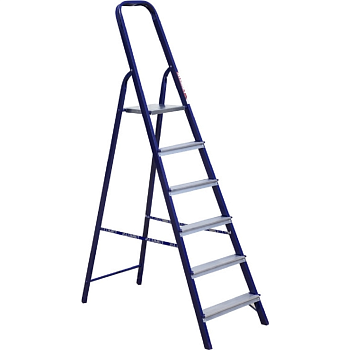 Лестница-стремянка "6-ти ступенчатая" (Алюмет) сталь