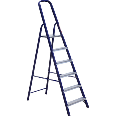 Лестница-стремянка "6-ти ступенчатая" (Алюмет) сталь