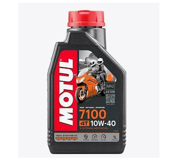 MOTUL 7100 4T 10W40 Масло моторное  синт. 1л (арт.112874)