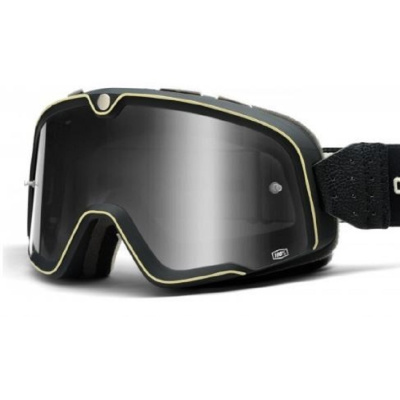 100% MX BARSTOW 01-04 (Цвет: черный, 	желтое стекло)