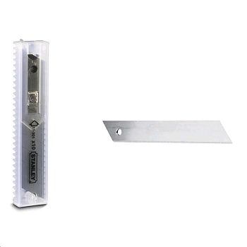 Лезвие Stanley 9 мм с отламывающимися сегментами (10 шт) 0-11-300