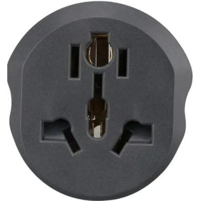 Buro Liver Power 11626/20 (K1616) (1 розетка) темно-серый