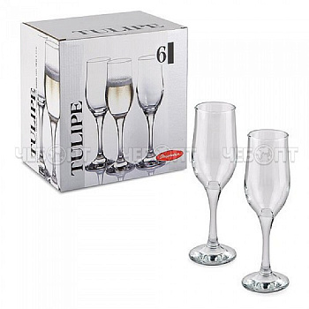 Набор фужеров TULIPE 6шт 190мл 44160