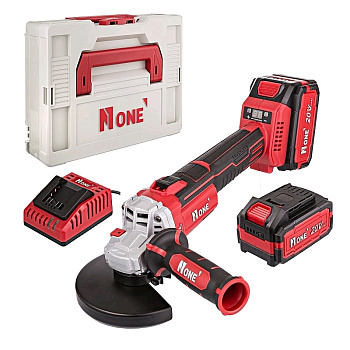 №1 IND AG125-20/4.0-PRO-1B (125мм,плавный пуск,элект.рег.обор,1АКБ-4.0Ач)