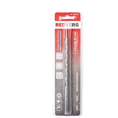 _ 5,5 Сверло по металлу RedVerg удлиненное HSS-G 5,5 мм(500931)