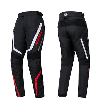 Scoyco Р067 черные/буквы красные р-р 34, XL