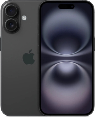 Apple iPhone 16 (256 ГБ, Black)