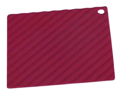 Коврик силиконовый  14,5*14,5см BK-9521 вишневый
