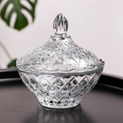 Конфетница с крышкой 640мл MICHELE CB7314GCL