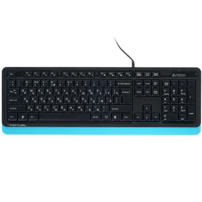 A4Tech FSTYLER FK10 ЧЕРНЫЙ/СИНИЙ USB FK10 BLUE