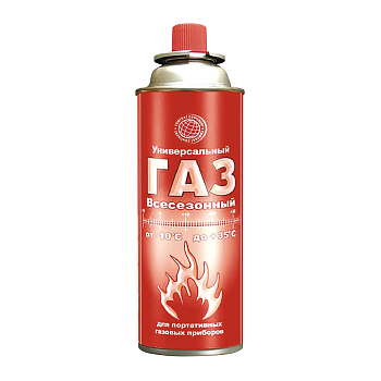 Баллон с газом цанговый "Всесезонный" (Sibiar) 09-2-103