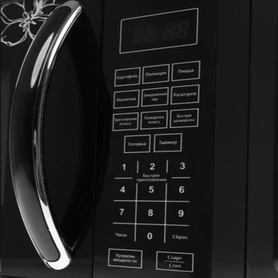 Centek CT-1579 черный, цветы