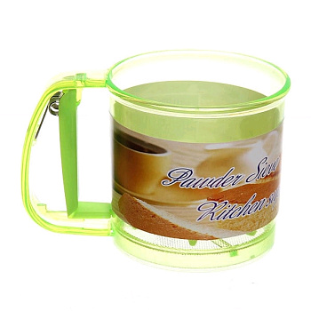 Сито-кружка пластик 10,5см MK-JR201