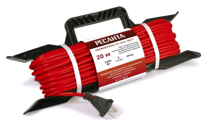 Удлинитель силовой на раме, СУ-2х1-20/1 (IP44) Ресанта