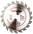 160 Диск пильный по дереву RedVerg твердосплавный 160х20/16 мм, 20 зубьев(800061)