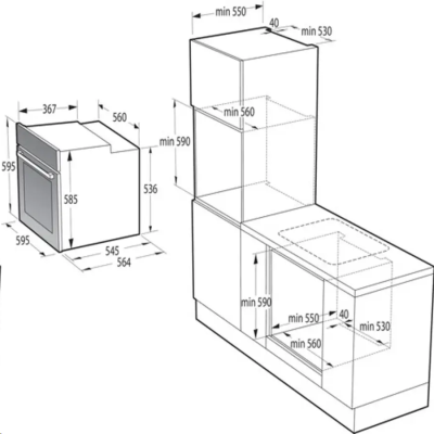Gorenje BOSB6737E09X