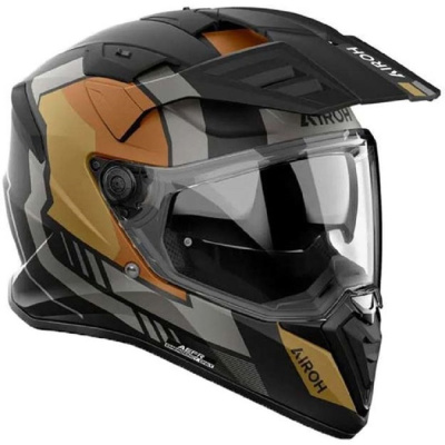 Airoh Bandit Horn Gold Matt L