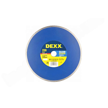 Алмазный диск сплошной "d=230мм" (Dexx) #  М 36703-230