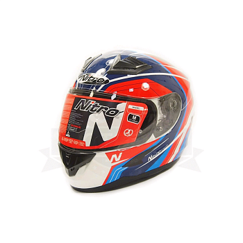 NITRO N2400 PIONEER (White/Red/Blue), размер L