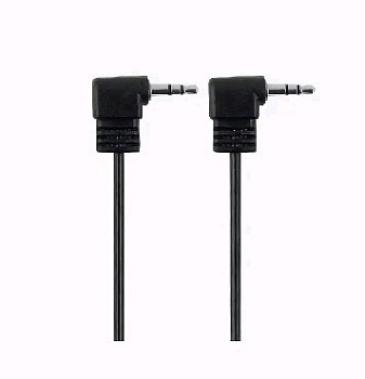 Аудиокабель (3.5mm Jack M г-образная - 3.5mm Jack M г-образная) 1м Belsis BL1007