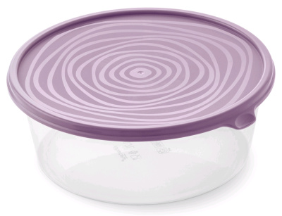 Контейнер пл.1,7л круглый "Сальваре"колор С224КОЛ