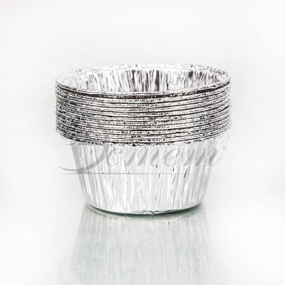 Форма алюм для выпечки 39761 круглая 70мл 12шт 80*30мм Эстет