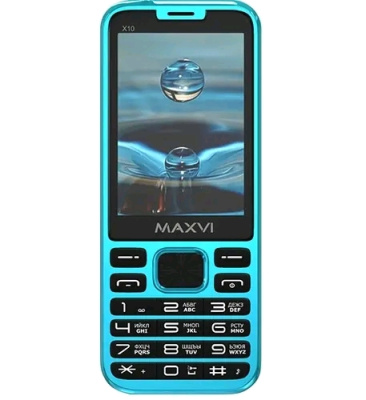 Maxvi X10 aqua blue