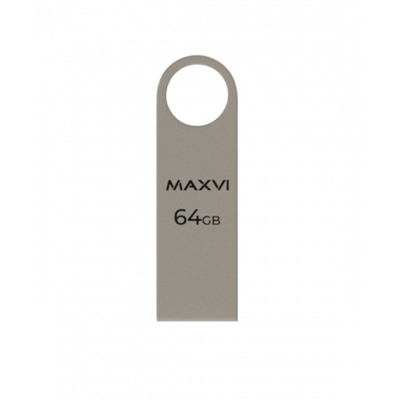 64GB Maxvi MK metallic silver (FD64GBUSB20C10MK)
