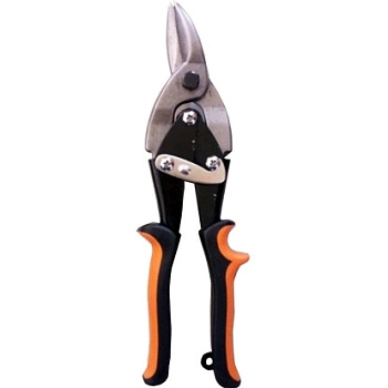 Ножницы по металлу 250 мм., НМ-250L, двухкомпонентные рукоятки, Вихрь