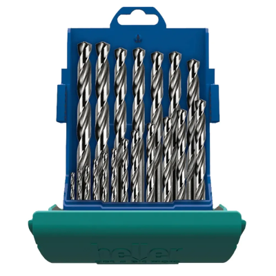 Набор сверл Heller по металлу белые HSS Super-Pro (1-10) (19 шт)