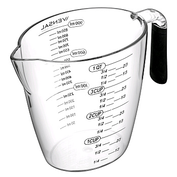 VENSAL Menue Monnaie VS3900 400/900 мл Набор мерных стаканов