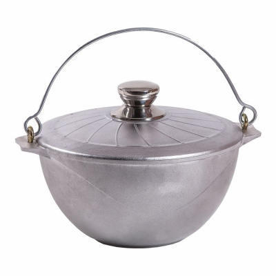 Казан алюм  8,0л походный литой с крыш. Мечта