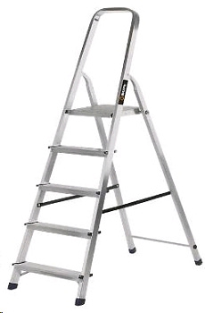 Стремянка алюминиевая СА 1х5 Вихрь