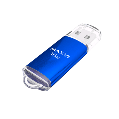 16GB Maxvi MP blue (FD16GBUSB20C10MP)