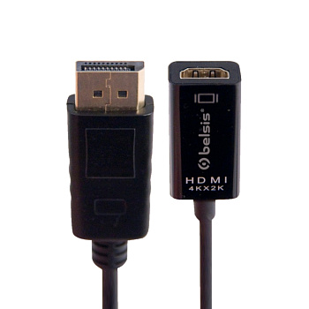 Переходник (DisplayPort - HDMI) 0,2 м Belsis BW8802