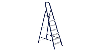 Лестница-стремянка "7-ти ступенчатая" (Алюмет) сталь