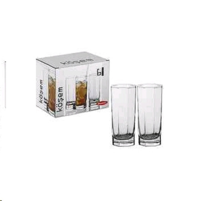Набор стаканов стекл 6шт Pasabahce Kosem 380мл (коктейль), PSB 42082