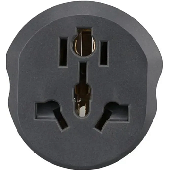 Buro Liver Power 11626/20 (K1616) (1 розетка) темно-серый