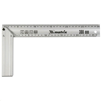 Угольник алюминиевый литой 300 мм