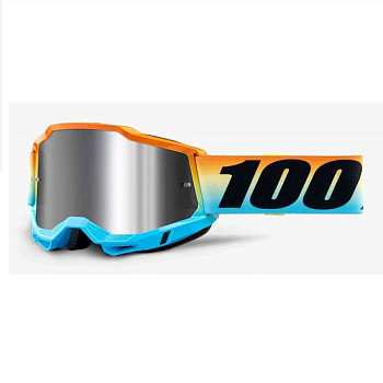 100% Accuri 2 Goggle Sunset / Flash Silver Lens (50221-261-01)