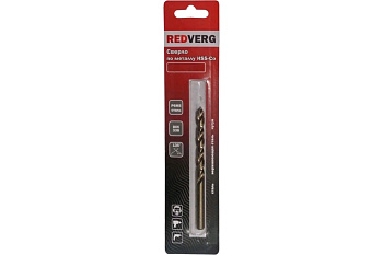 _ 5,5 Сверло по металлу RedVerg кобальтовое HSS-Со 5,5 мм(500401)