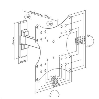 Ultramounts UM 876 черный
