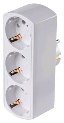 Buro BU-PS3G-W (3 розетки) белый (пакет ПЭ)